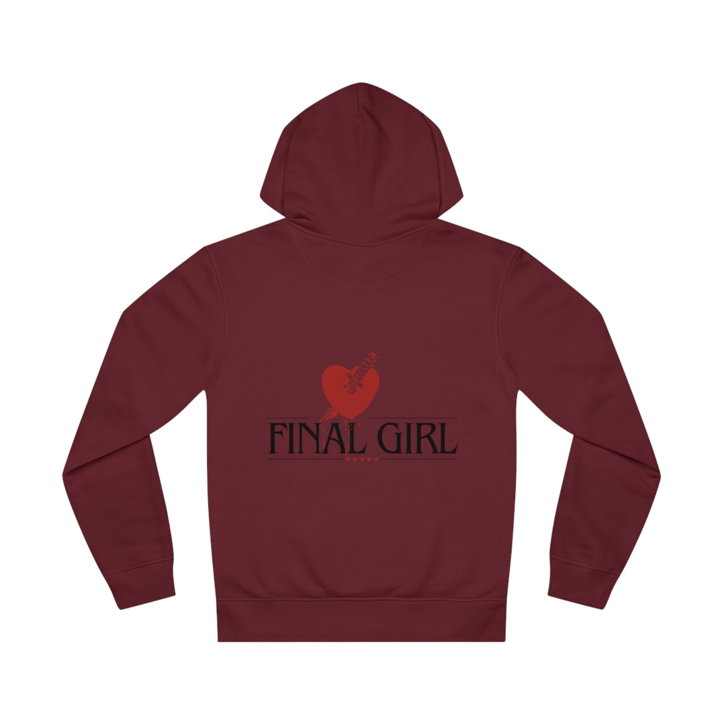 Final Girl Unisex Hoodie - Heart and Knife