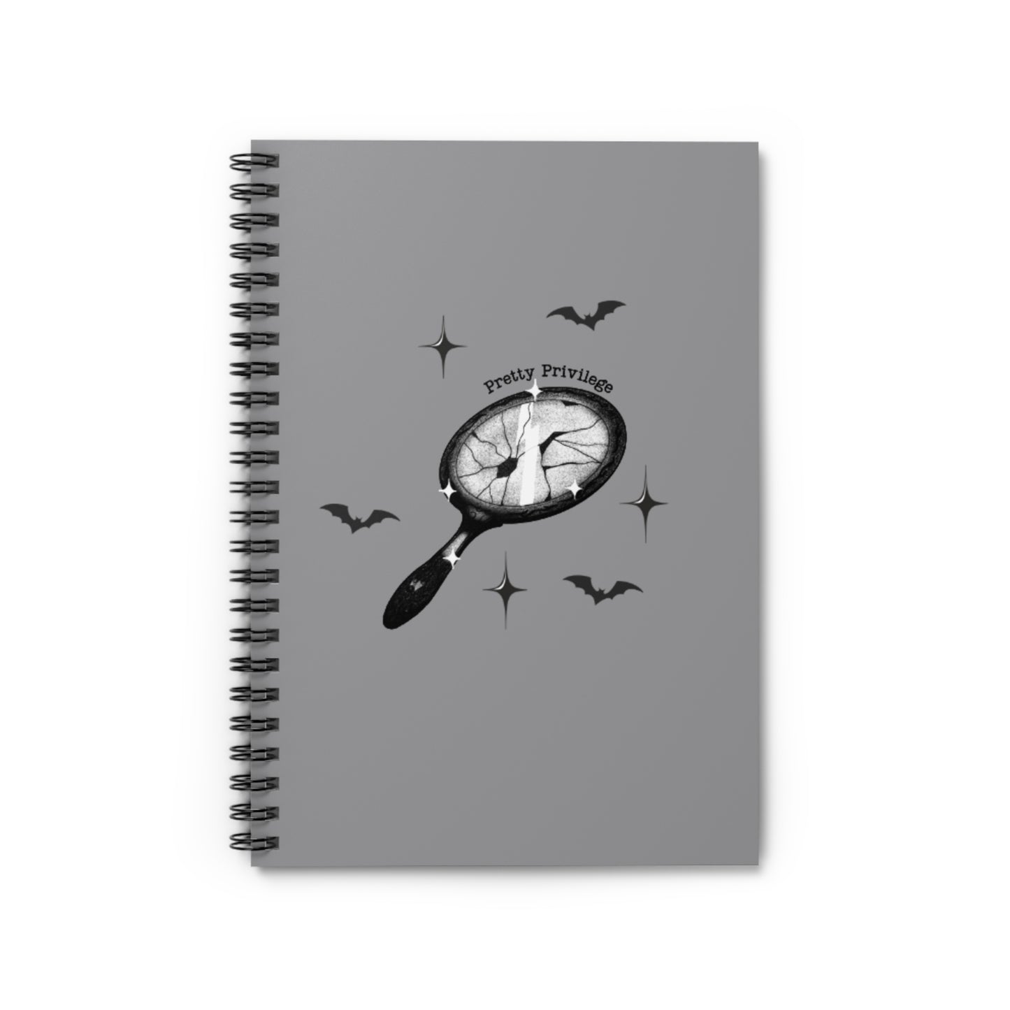 Pretty Privilege Spiral Notebook - Ruled Lines for Thoughtful Note-Taking