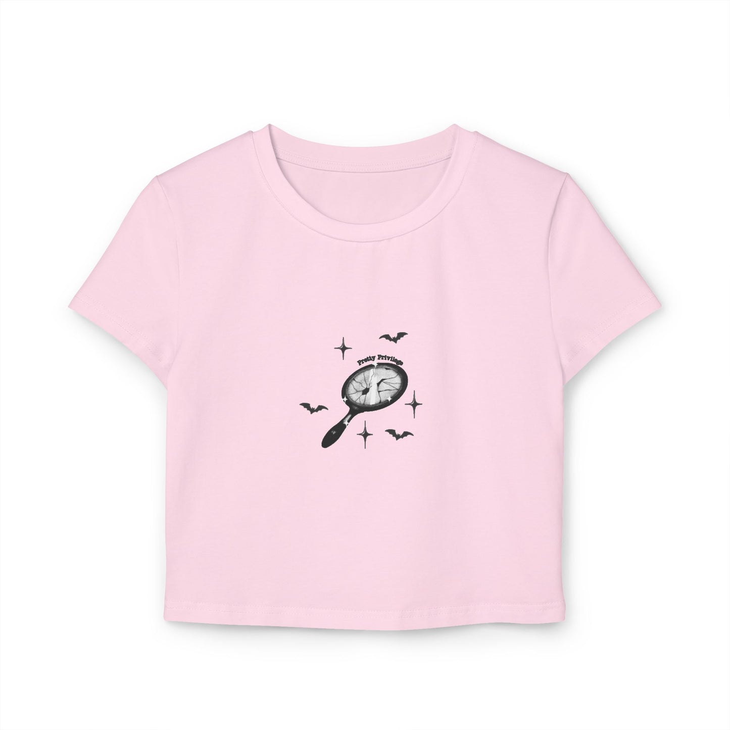 Mirror Pretty Privliege - Baby Tee