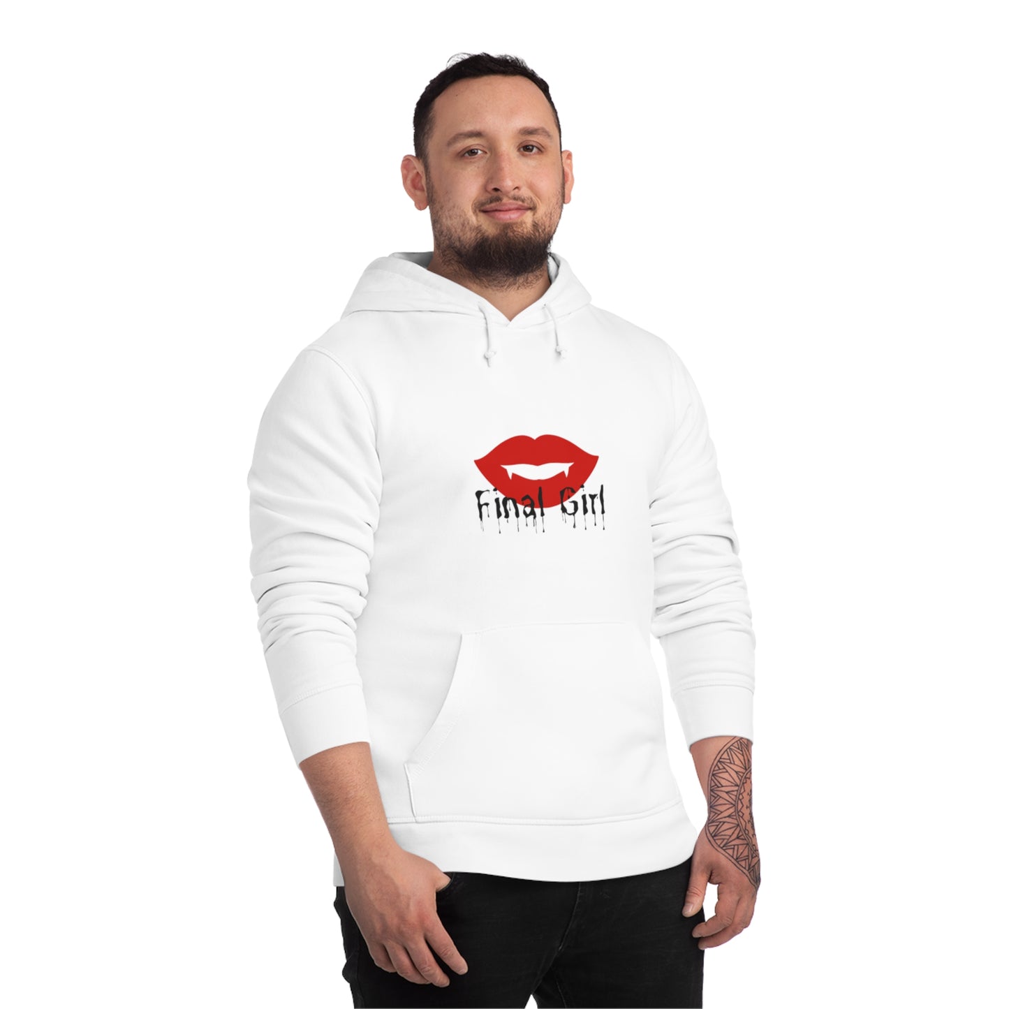 Final Girl Unisex Hoodie - Vampire Lips