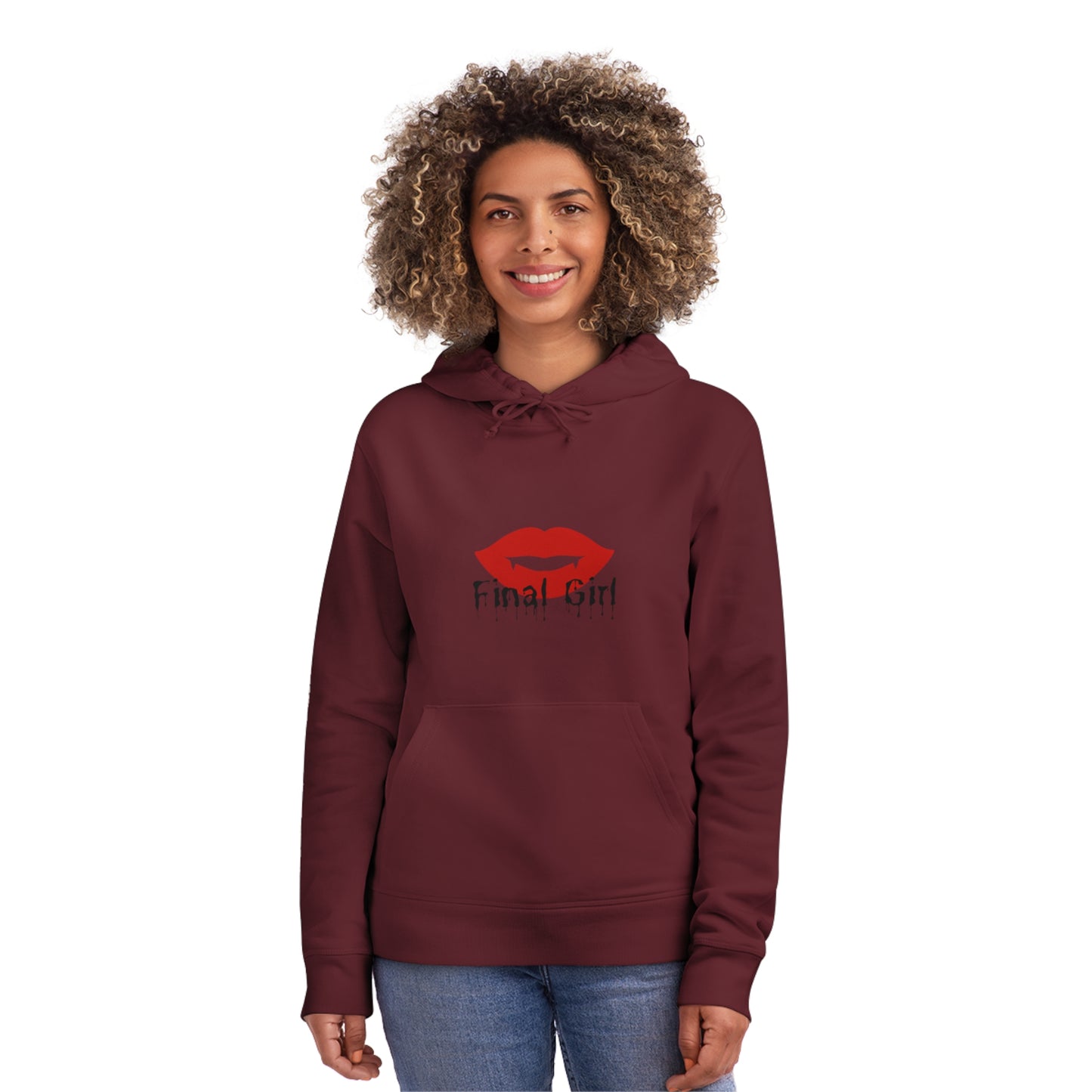 Final Girl Unisex Hoodie - Vampire Lips