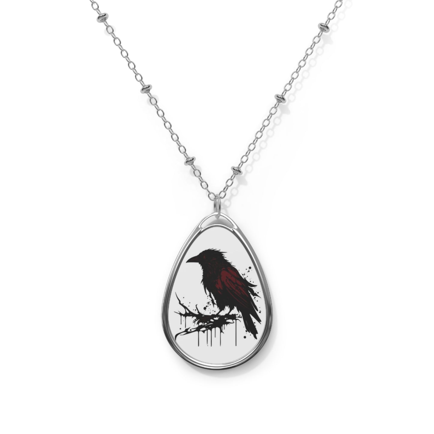 Dark Crow Necklace