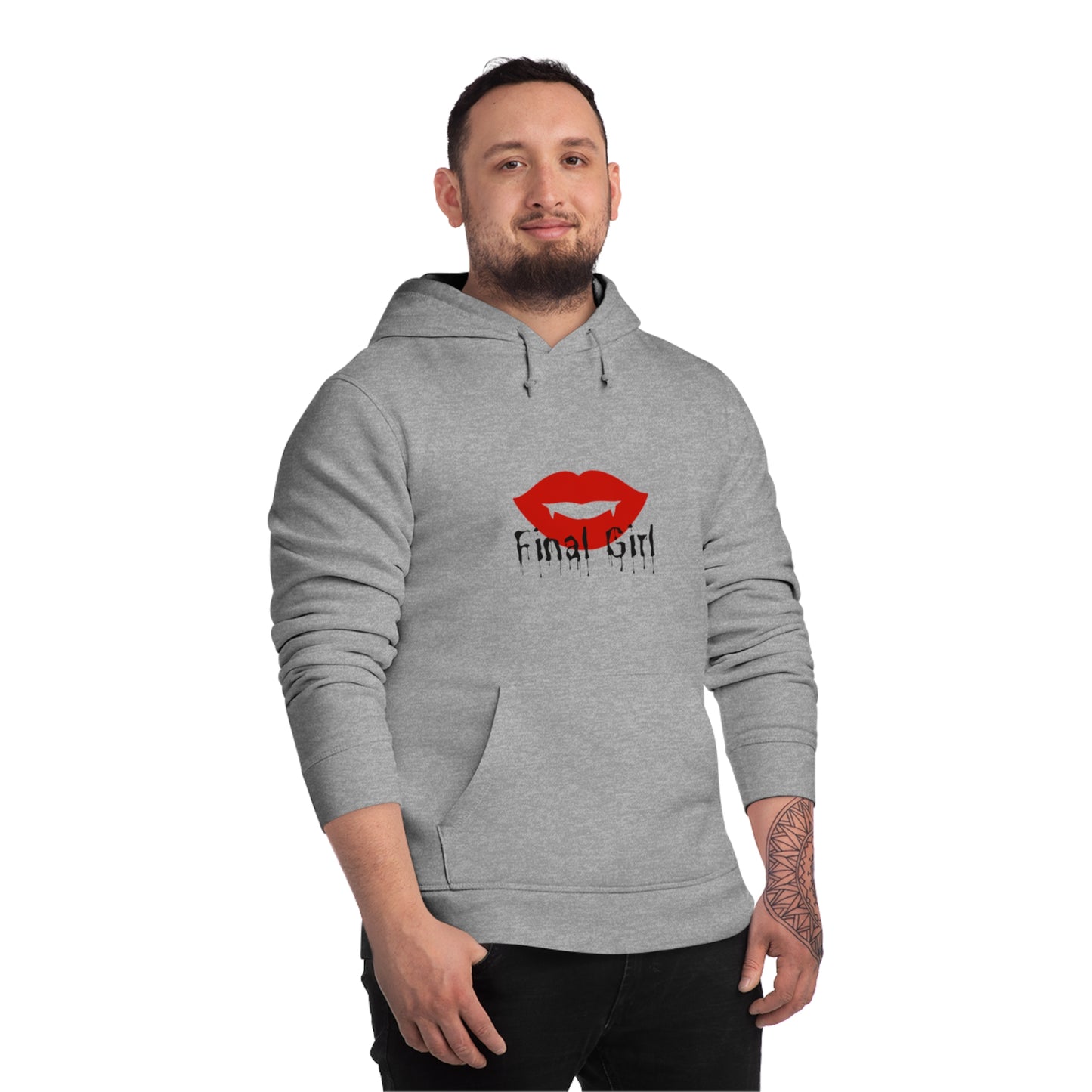 Final Girl Unisex Hoodie - Vampire Lips