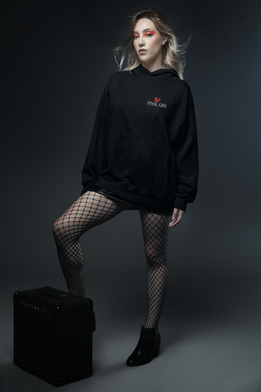 Final Girl Unisex Hoodie - Heart and Knife