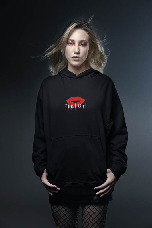 Final Girl Unisex Hoodie - Vampire Lips