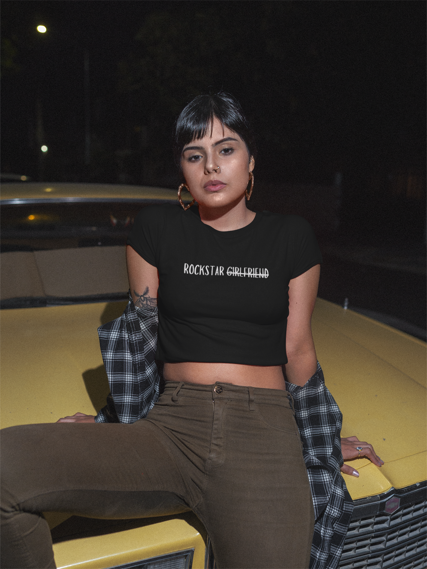 Rockstar Girlfriend - Baby Tee