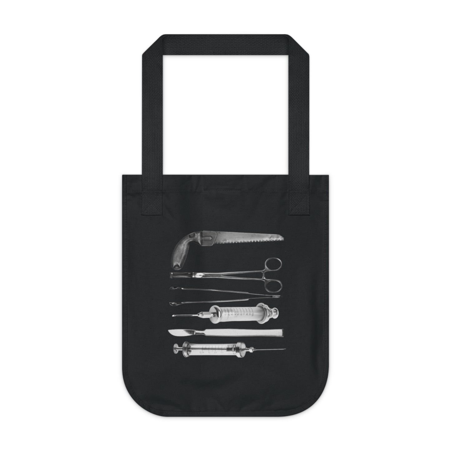 Edgy Surgical Tools - Organic Canvas Tote Bag