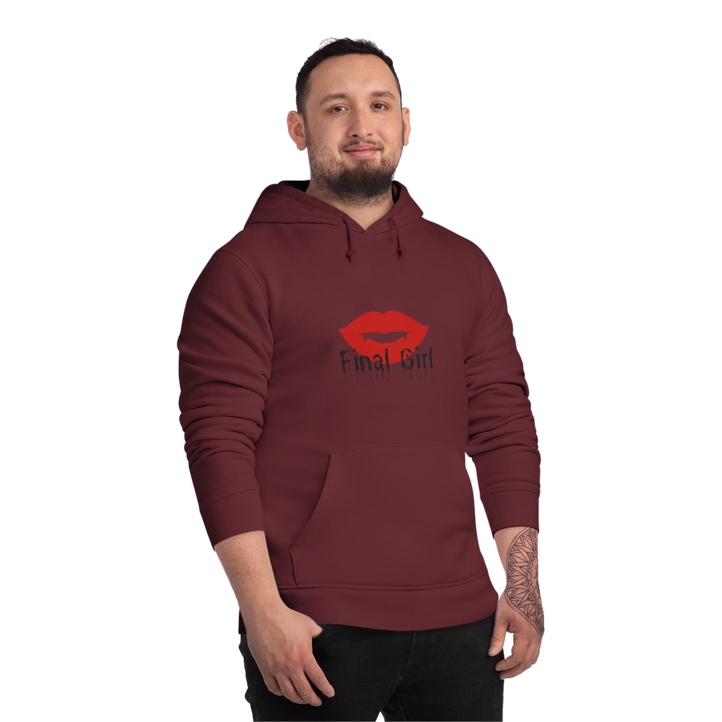 Final Girl Unisex Hoodie - Vampire Lips