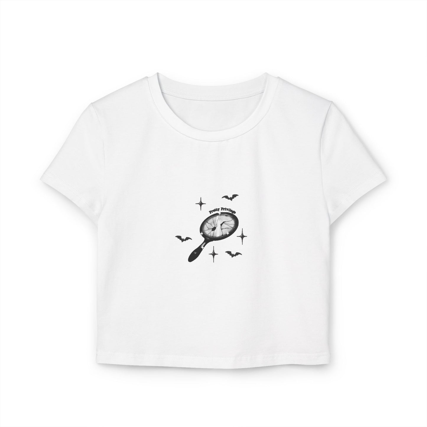 Mirror Pretty Privliege - Baby Tee