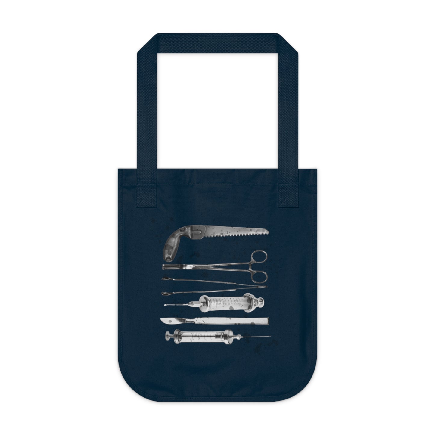 Edgy Surgical Tools - Organic Canvas Tote Bag