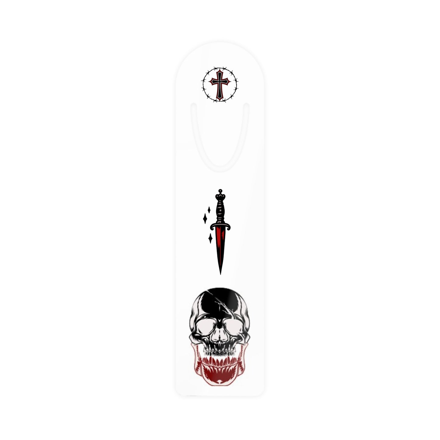 Gothic Y2K Metal Bookmark