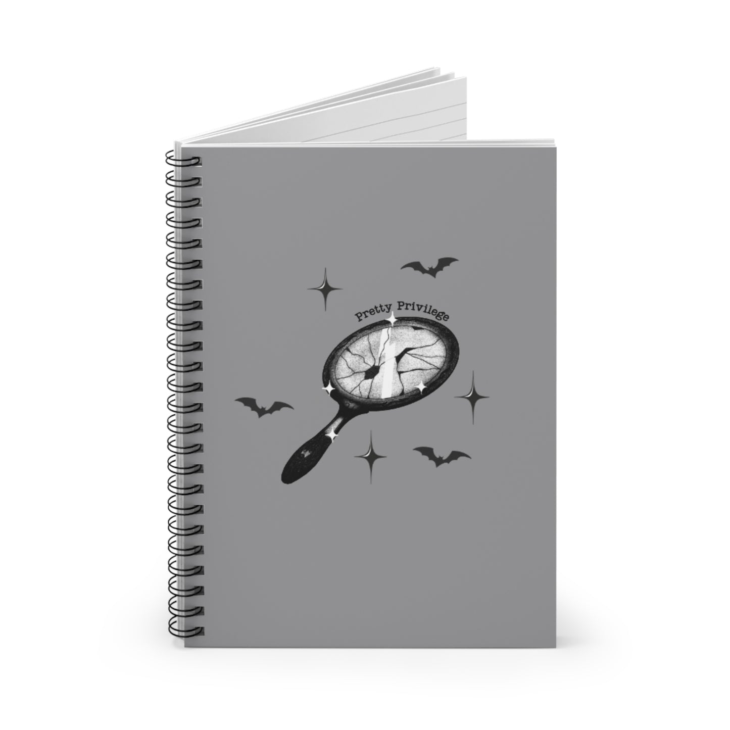 Pretty Privilege Spiral Notebook - Ruled Lines for Thoughtful Note-Taking