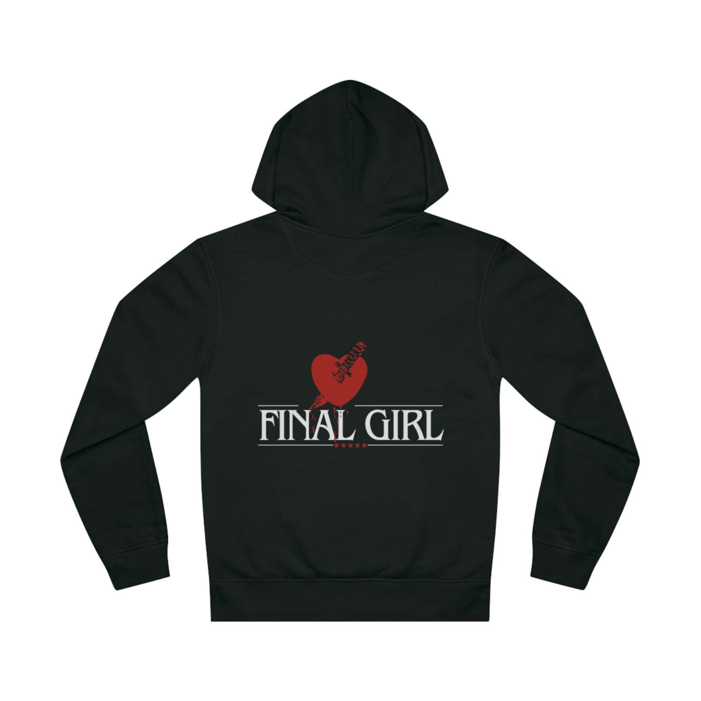 Final Girl Unisex Hoodie - Heart and Knife