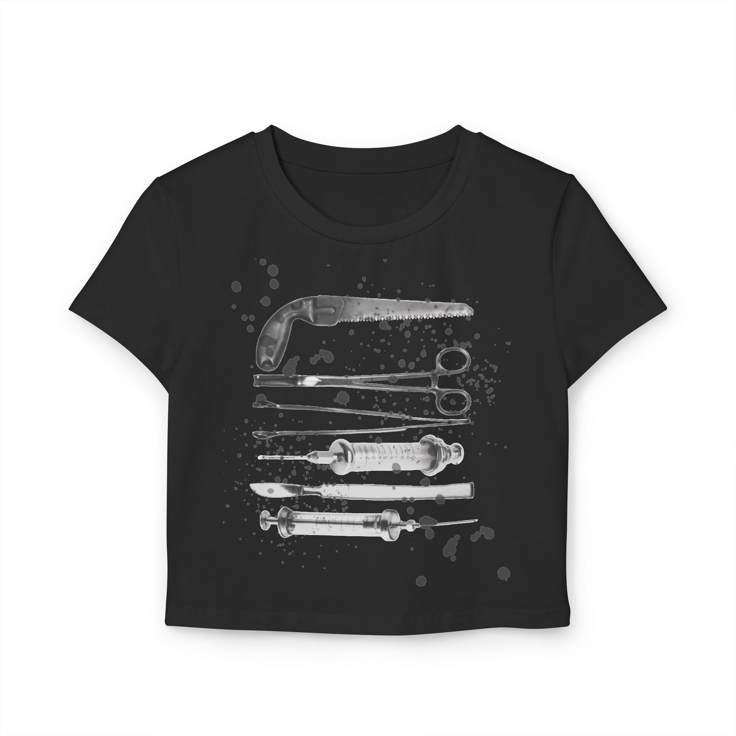 Gothic Slpatter Surgical Tools - Baby Tee