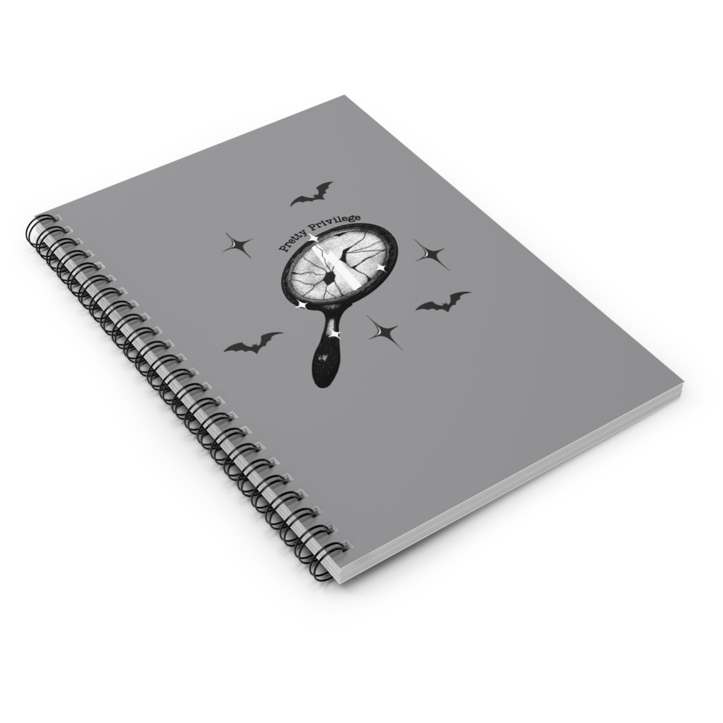 Pretty Privilege Spiral Notebook - Ruled Lines for Thoughtful Note-Taking