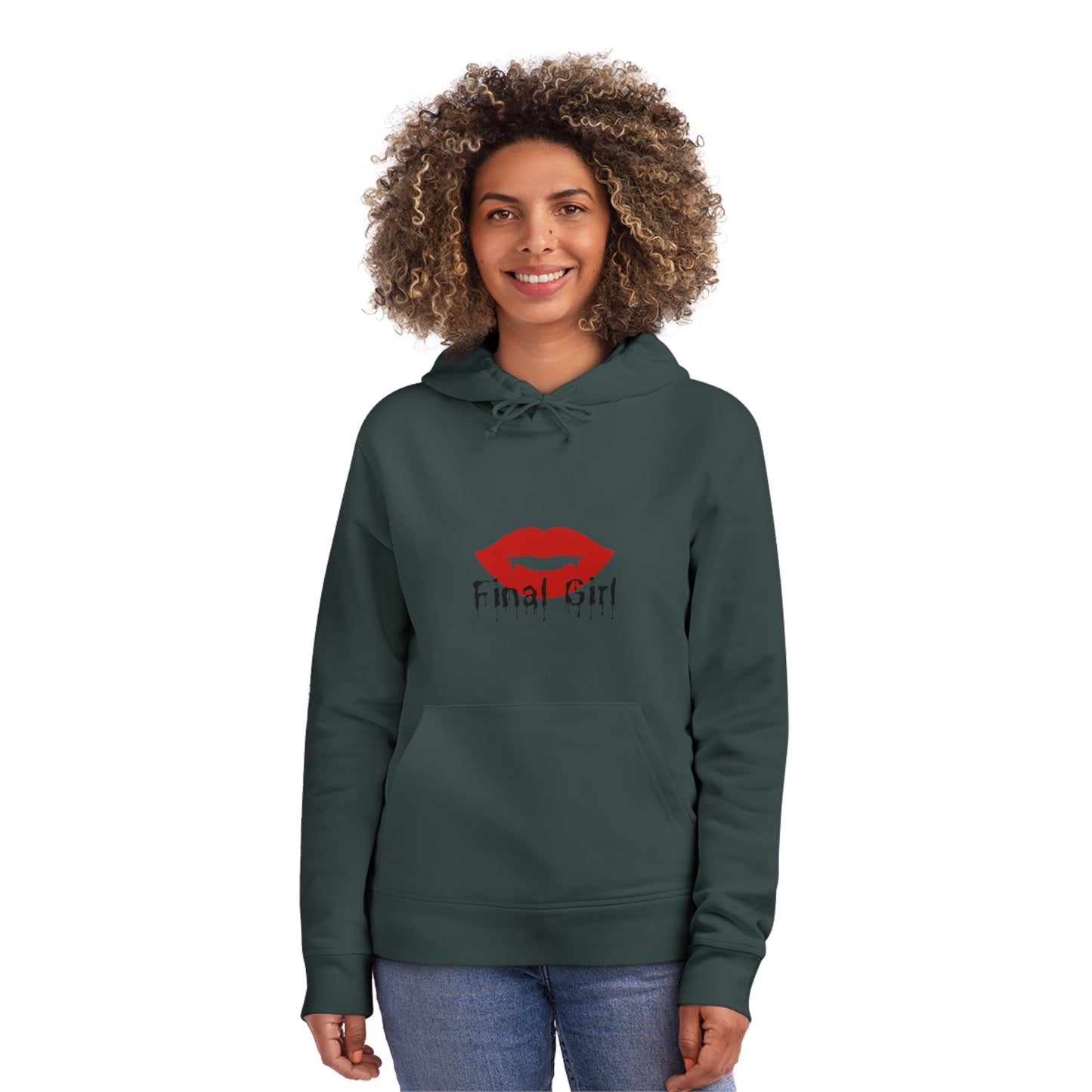 Final Girl Unisex Hoodie - Vampire Lips